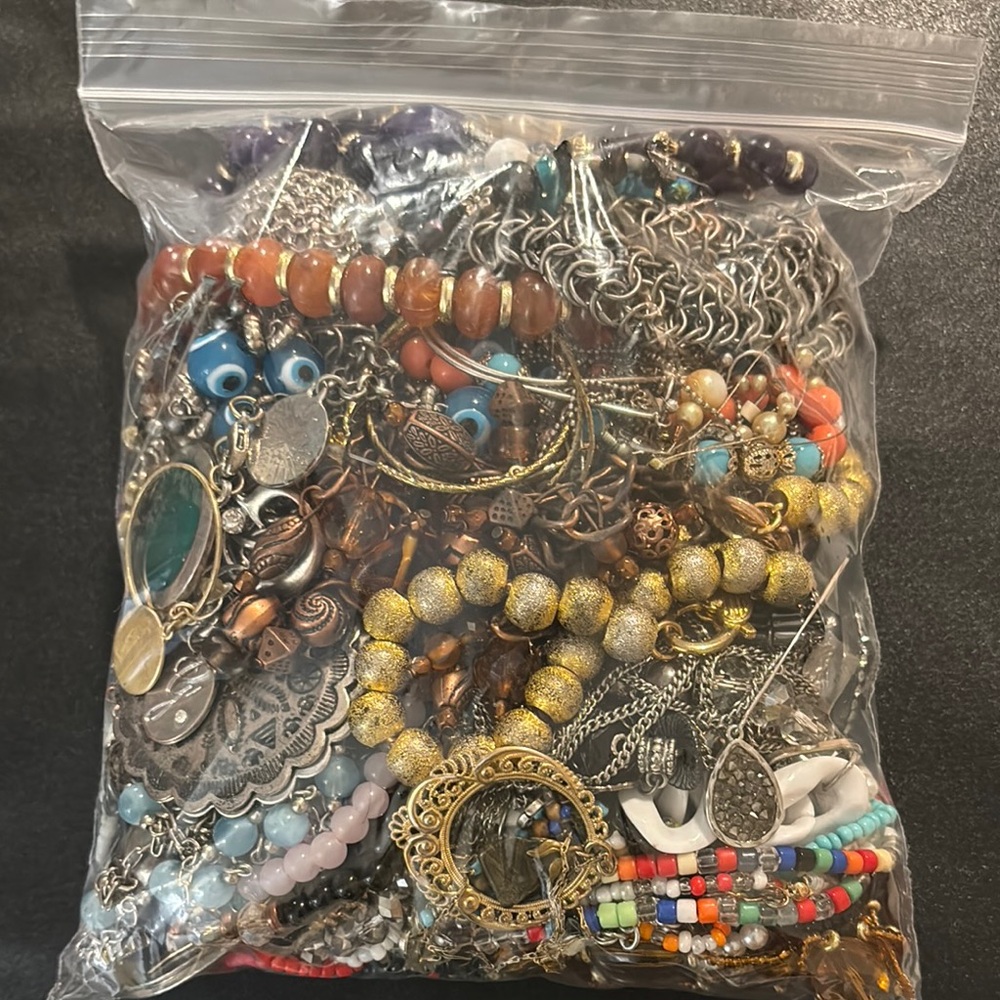Mystery surprise Jewlery bag , mixed vintage , y2k , boho lot